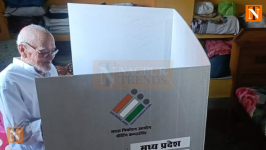 Home Voting for Elderly and Disabled Voters in Bhandara District
								